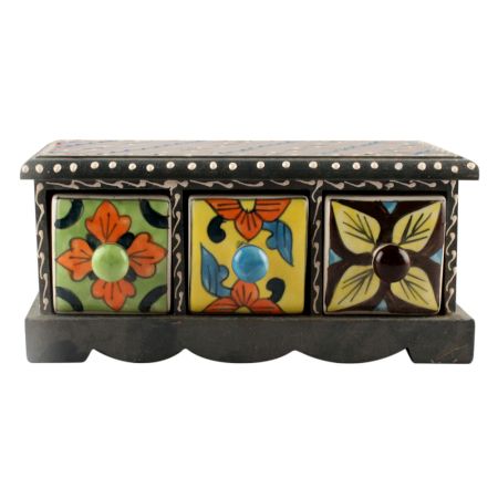 Spice Box-1448 Masala Rack Container Gift Item